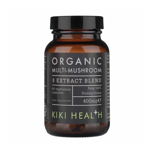 KIKI Health Mushroom Extract - 8 Multi Blend - 60 Vegicaps 1 x 60cap
