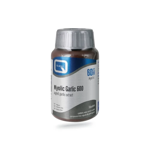 Quest Kyolic 600 Odourless Garlic 60 Tablets