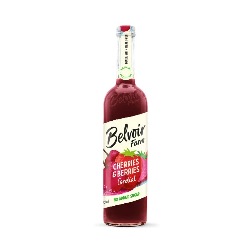 Belvoir Farm Cherries & Berries Cordial - No Added Sugar 500ml