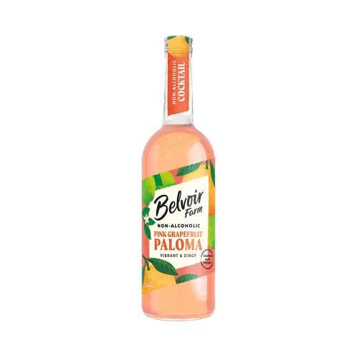 Belvoir Farm Non-Alcoholic Pink Grapefruit Paloma 750ml