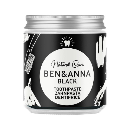 Ben And Anna Toothpaste Black with activated charcoal 100ml