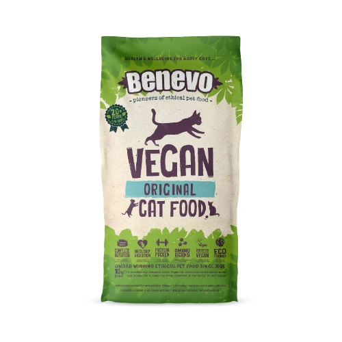 Benevo Vegetarian Adult Cat Food Original 10kg