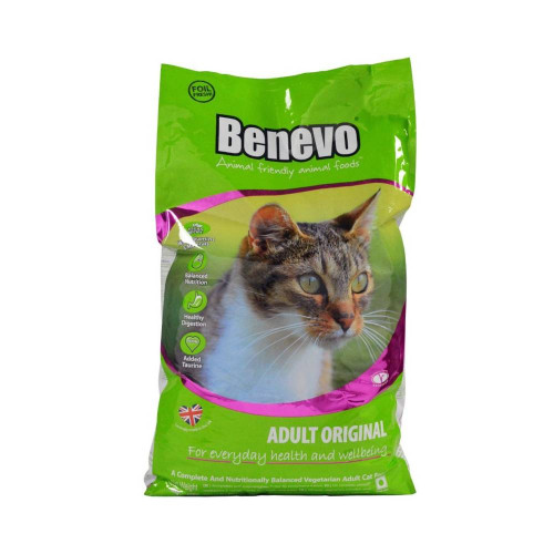 Benevo Vegetarian Adult Cat Food Original 10kg