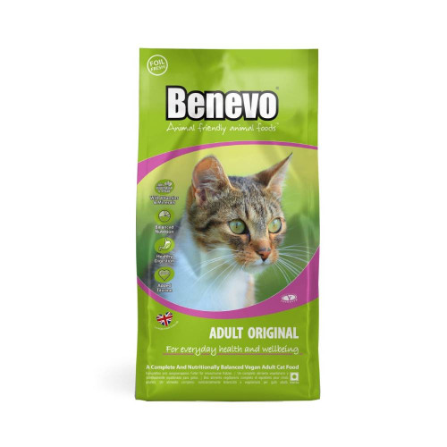 Benevo Vegetarian Adult Cat Food Original 2kg