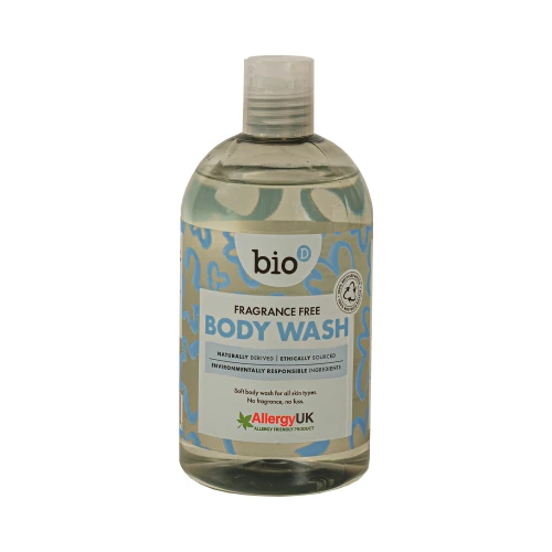 Bio-D Fragrance Free Body Wash 500ml