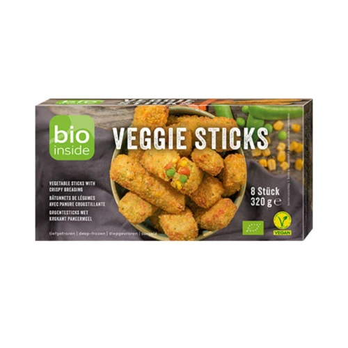 Bio Inside Organic Frozen Veggie Sticks 320g