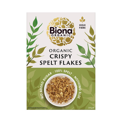 Biona Organic Crispy Spelt Flakes 300g