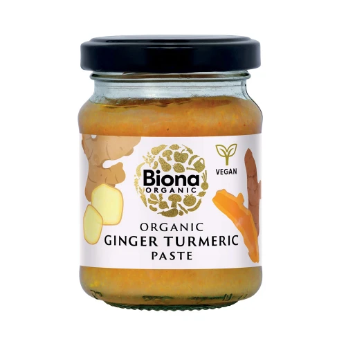 Biona Organic Ginger Turmeric Paste 130g