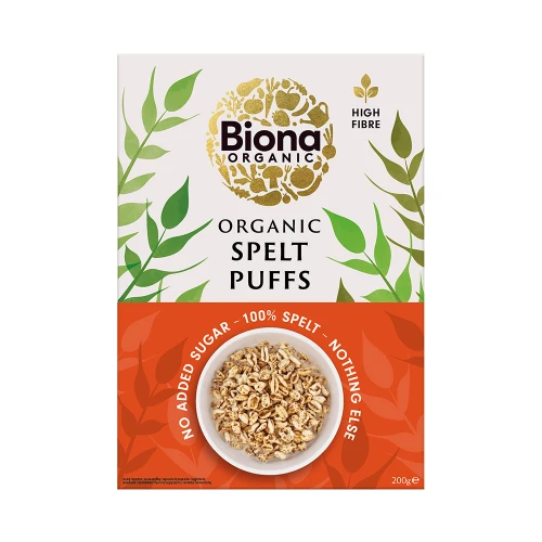 Biona Spelt Puffs 200g Organic