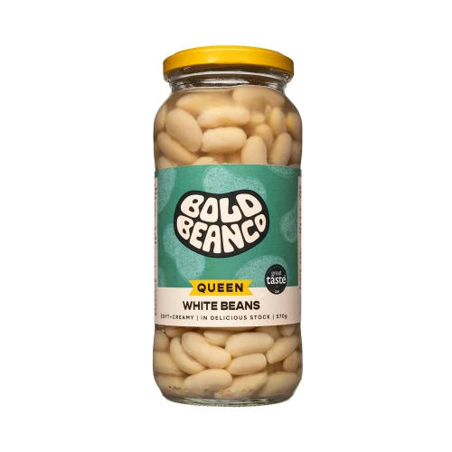 Beansページ　qm Essential Trading Cooperative - Bold Bean Queen White Beans (6 * 570g)