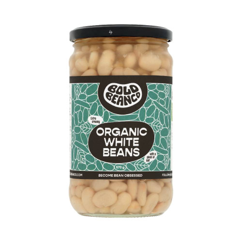 Bold Bean Co Organic White Beans 570g