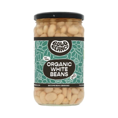 Bold Bean Co Organic White Beans 570g
