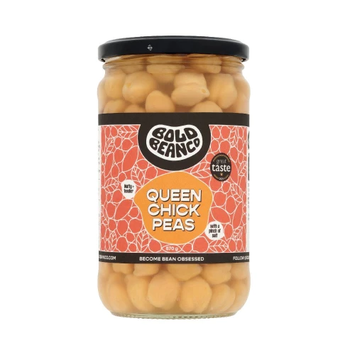 Essential Trading Cooperative - Bold Bean Queen Chickpeas (6 * 570g)