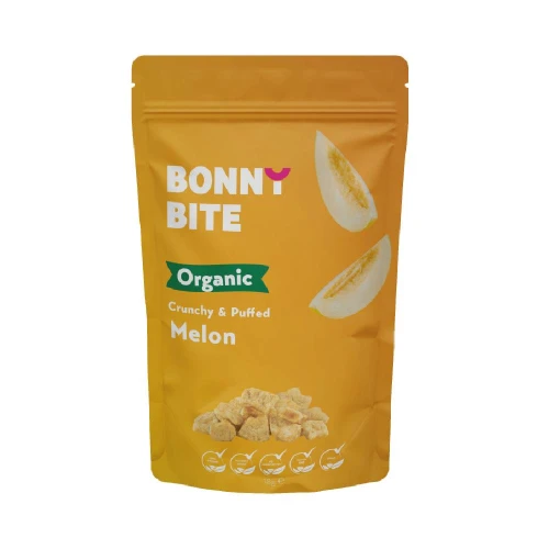 Bonny Bite Organic Crunchy & Puffed Melon 18g