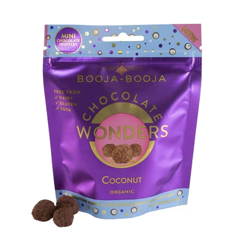 Booja-Booja Organic Chocolate Wonders - Coconut 65g