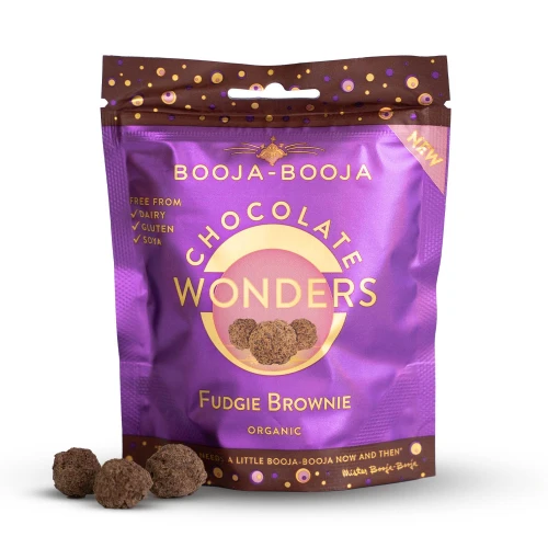 Booja-Booja Chocolate Wonders Fudgie Brownie Organic 65g