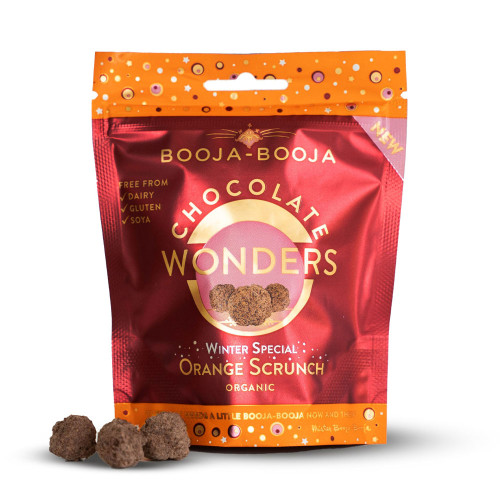 Booja-Booja Chocolate Wonders Winter Special Orange Scrunch Organic 92g