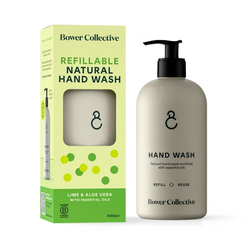 Bower Collective Lime & Aloe Vera Hand Wash Starter Kit