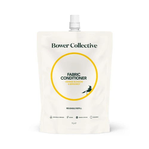 Bower Collective Orange Blossom and Bergamot Fabric Conditioner Refill 1ltr