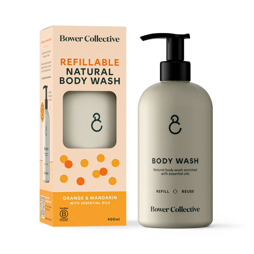 Bower Collective Orange & Mandarin Body Wash Starter Kit