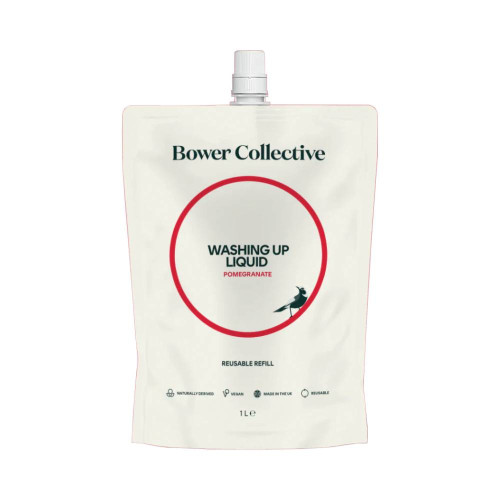 Bower Collective Washing Up Liquid Pomegranate Refill 1l