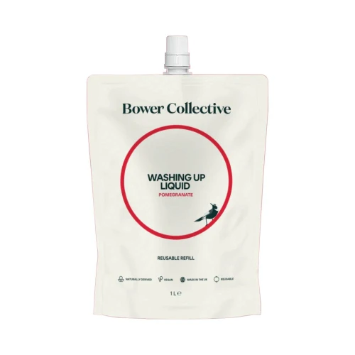 Bower Collective Washing Up Liquid Pomegranate Refill 1l