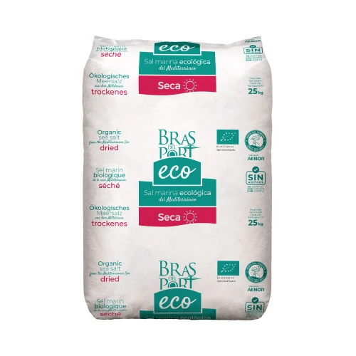 Bras Del Port Fine Organic Sea Salt 25kg