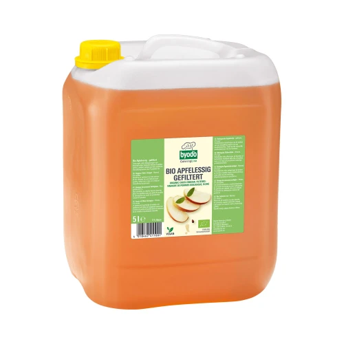 Byodo Organic Filtered Cider Vinegar - 5% Acidity - 5l