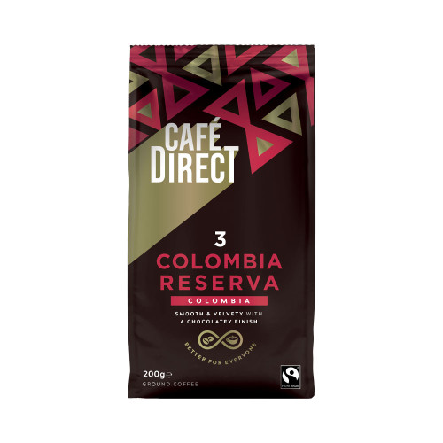 CafÃ© Direct Colombia Riserva Roast Ground Coffee 200g