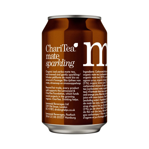ChariTea Mate Sparkling Can 330ml