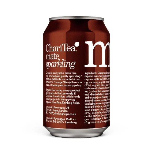 ChariTea Mate Sparkling Can 330ml