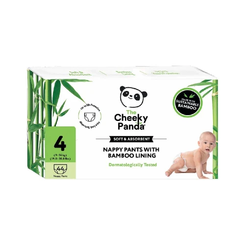 Cheeky Panda Nappy Pants Size 4 44 pack