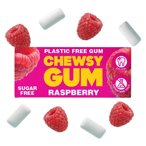 Chewsy Gum Raspberry 15g