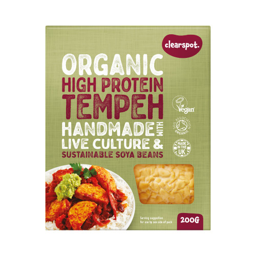 Clearspot Organic High Protein Tempeh 200g