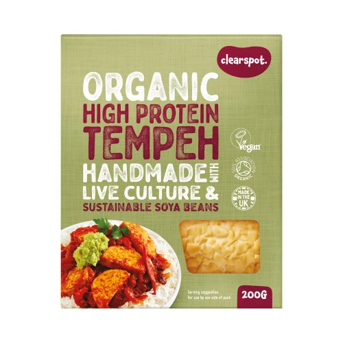 Clearspot Organic High Protein Tempeh 200g