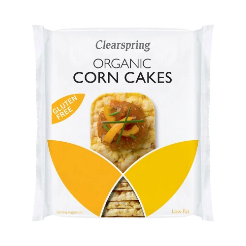 Clearspring Organic Corn Cakes 130g
