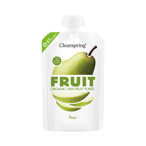 Clearspring Organic Pear Fruit Puree 100g