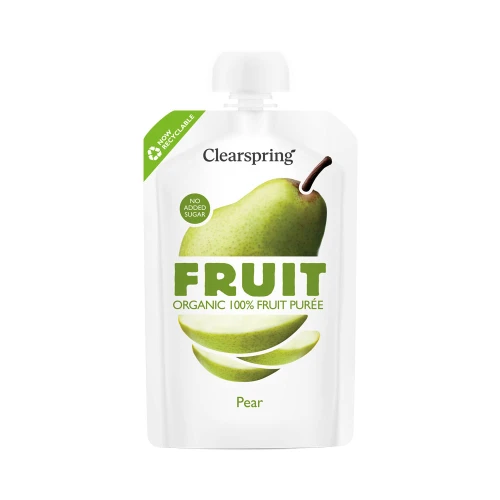 Clearspring Organic Pear Fruit Puree 100g