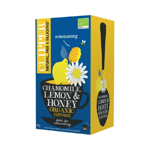 Clipper Organic Chamomile Lemon & Honey Teabags