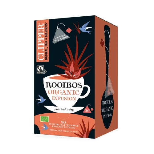 Clipper Rooibos Organic Infusion Pyramid - 20 Bags