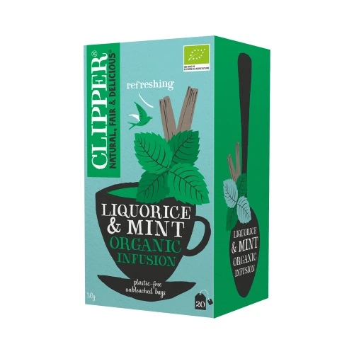Clipper Liquorice & Mint Tea 20 Bags