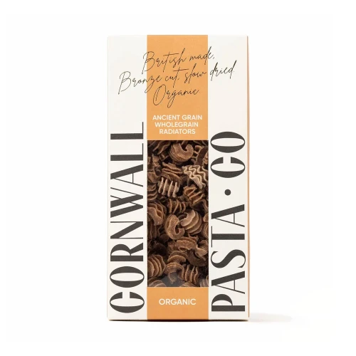 Cornwall Pasta Co Organic Radiators Wholegrain Ancient Grains 350g