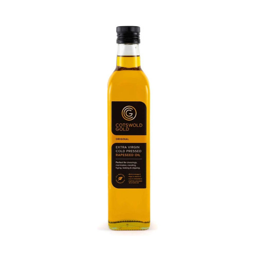 Cotswold Gold Rapeseed Oil - Extra Virgin Cold Pressed 500ml