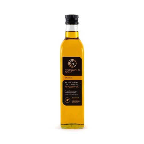 Cotswold Gold Rapeseed Oil - Extra Virgin Cold Pressed 500ml