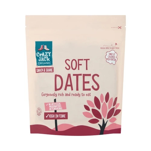 Crazy Jack Organic Soft Dates 200g