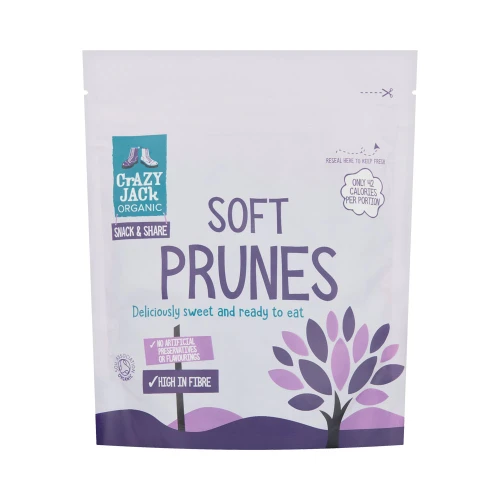 Crazy Jack Organic Soft Prunes 200g