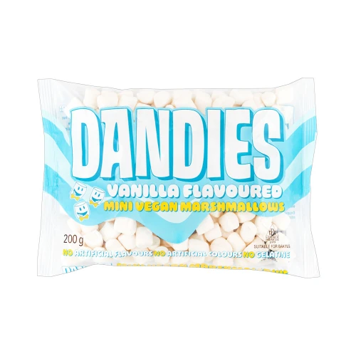 Dandies Vanilla Flavoured Mini Vegan Marshmallows 200g