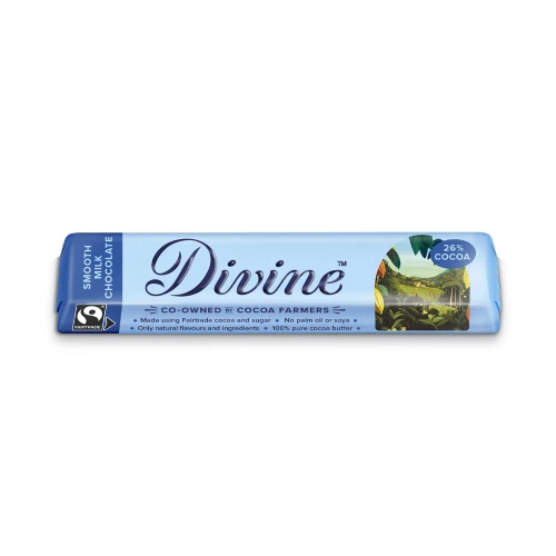 Divine Smooth Milk Chocolate 26% Cocoa 35g