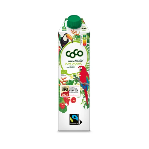Dr Antonio Martins Organic Fairtrade Coconut Water 1 Litre
