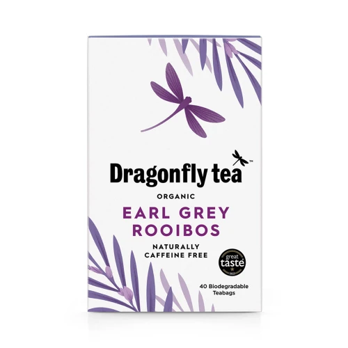 Dragonfly Tea Organic Earl Grey Rooibos 40 teabags